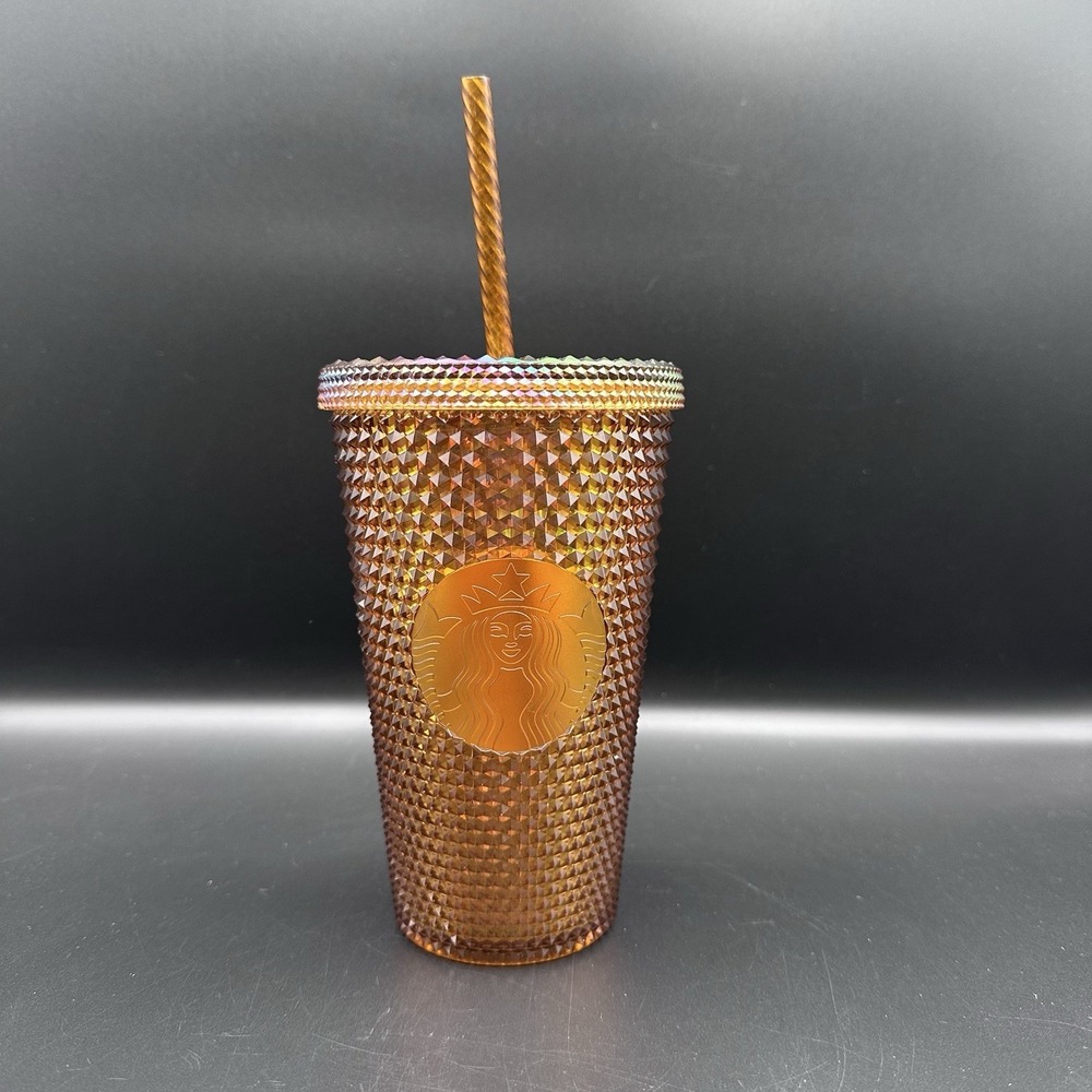 Starbucks 16oz Copper Studded Tumbler 50th Anniversary Edition